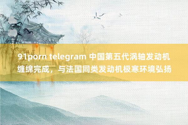 91porn telegram 中国第五代涡轴发动机缠绵完成，与法国同类发动机极寒环境弘扬